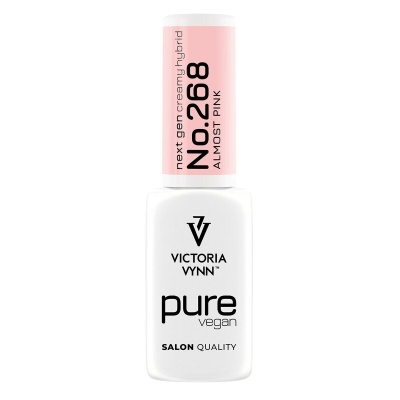 Frasco de verniz de unhas Victoria Vynn Pure Vegan rosa claro