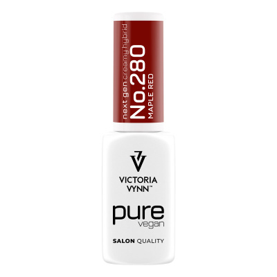 Frasco de verniz de unhas branco com tampa vermelha.