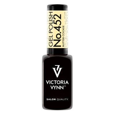 Frasco de verniz gel preto Victoria Vynn No.452 Butter Cookie