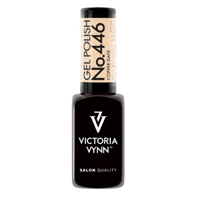 Frasco de verniz gel preto VICTORIA VYNN No.446