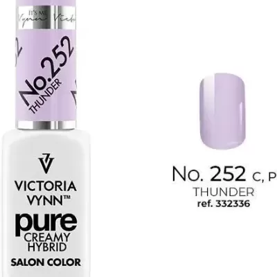 Frasco de verniz de unhas lilás Victoria Vynn No. 252 Thunder