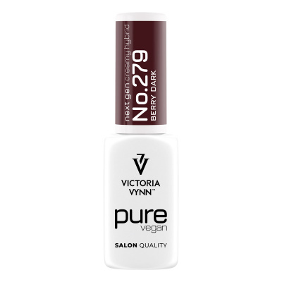 Frasco de verniz de unhas Victoria Vynn Pure Vegan com tampa castanha