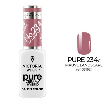 Verniz de unhas Victoria Vynn Pure Cremoso Híbrido cor Mauve Landscape