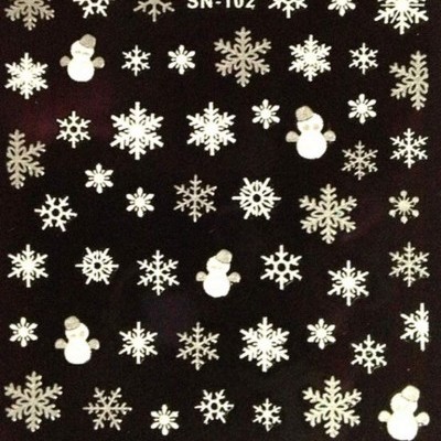 Superfície preta com padrões brancos de flocos de neve e bonecos de neve