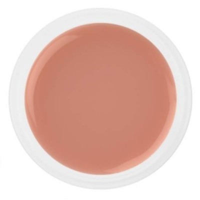 Recipiente com esmalte rosa claro brilhante