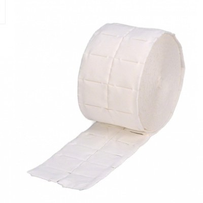 Rolo de toalhetes ou toalhas de papel branco