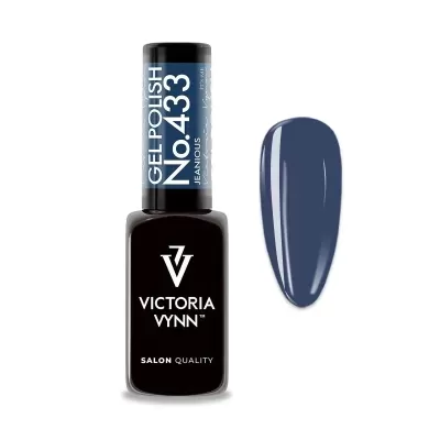 Esmalte em gel Victoria Vynn No.433 azul escuro