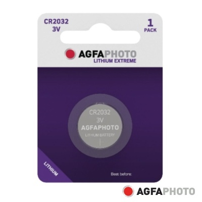 Embalagem de pilha de lítio AGFAPHOTO CR2032 3V