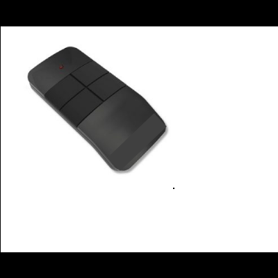 Comando remoto preto com vários botões