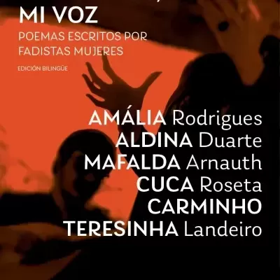 Book cover of Mis Versos, Mi Voz featuring fado singers