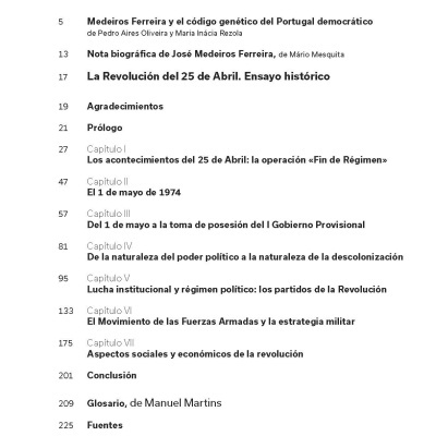 Página de índice de livro com lista de capítulos e páginas em texto preto sobre fundo branco.