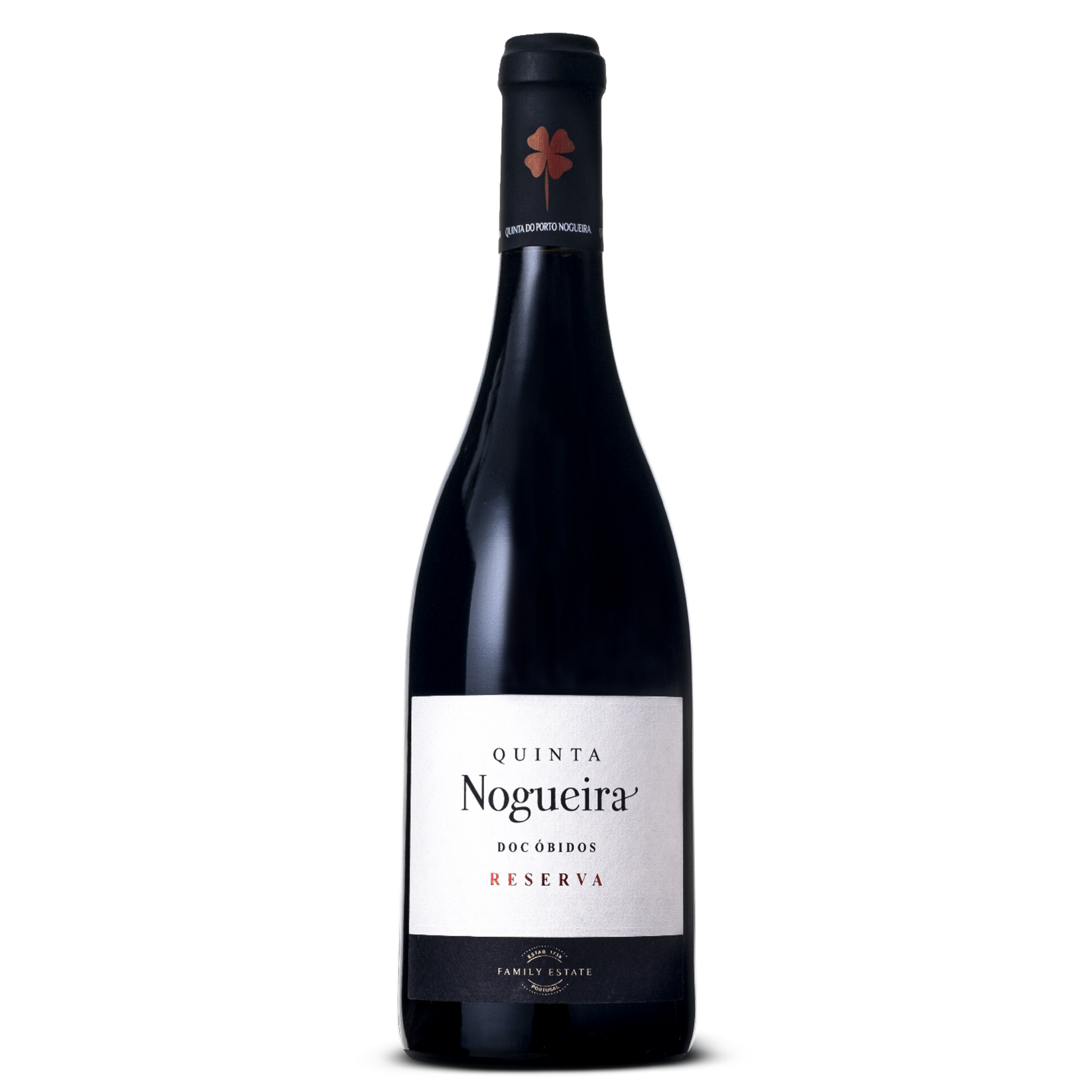 Garrafa de vinho tinto Quinta Nogueira reserva