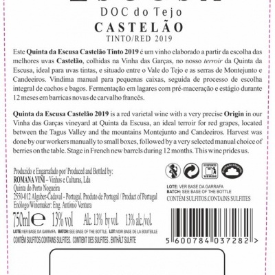 QUINTA&#x20;DA&#x20;ESCUSA&#x20;Castel&#x00E3;o&#x20;2020