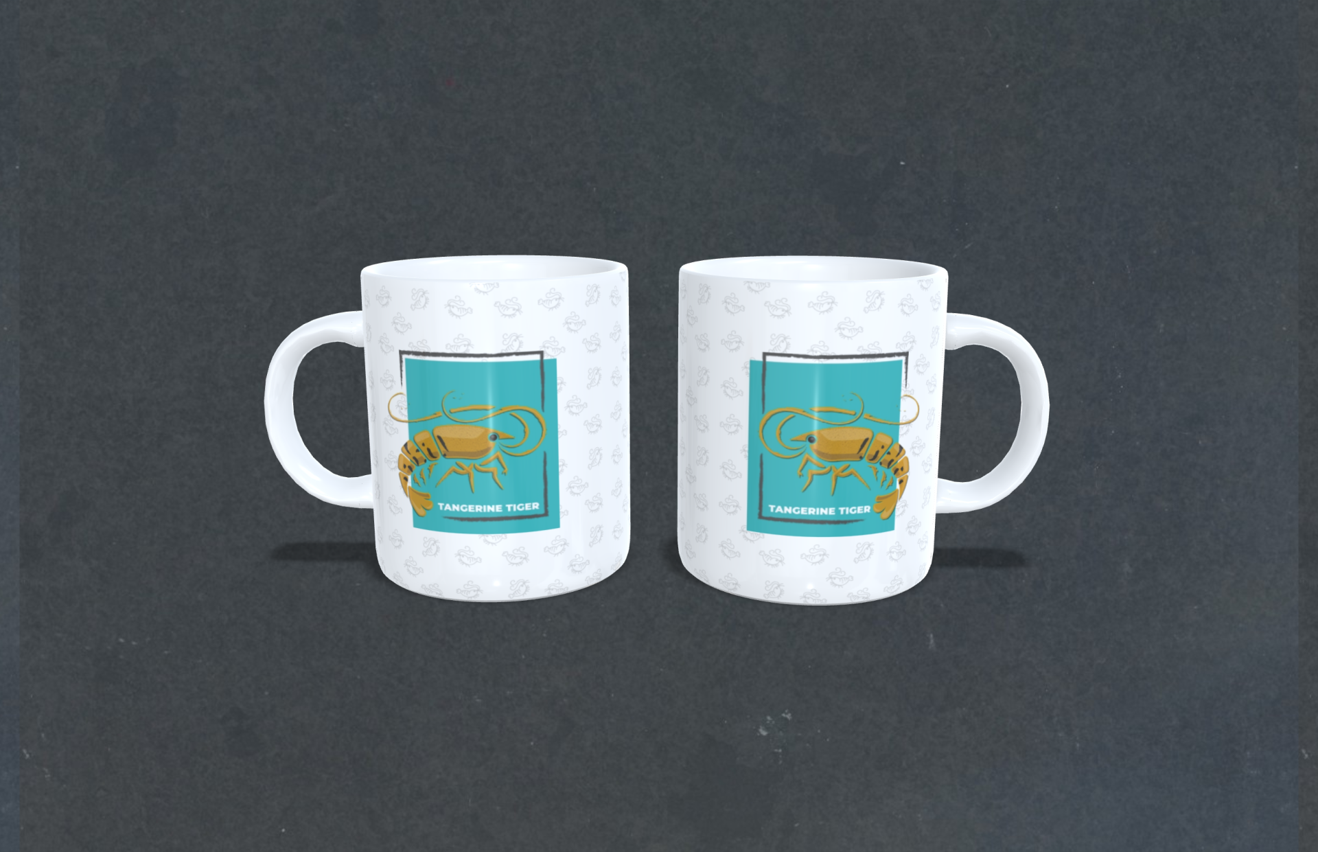 Caneca nº3 - Tangerine Tiger Caneca nº3 - Tangerine Tiger