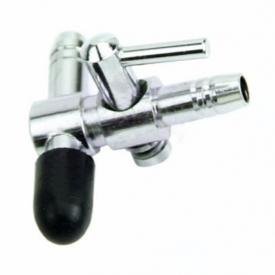 Torneira metálica 1 saída (90º)