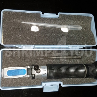 Refratómetro - Medição salinidade