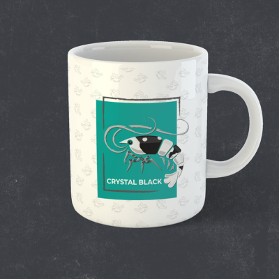 Caneca nº2 - Crystal Black