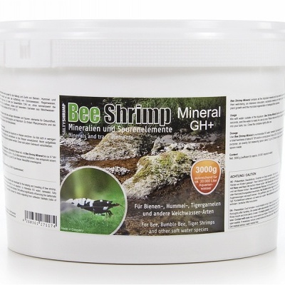 SaltyShrimp GH+(Embalagem de 3Kg aberta, com cerca de 2Kg de produto)