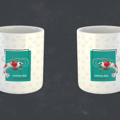 Caneca nº1 - Crystal Red