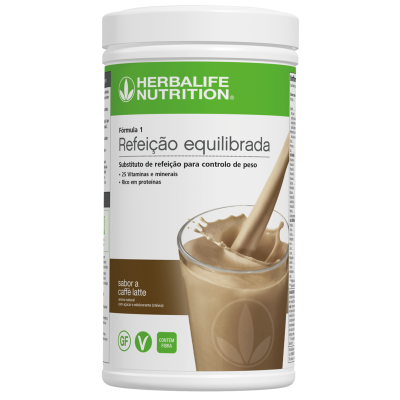 Produto Herbalife Nutrition Fórmula 1 Refeição equilibrada sabor café latte