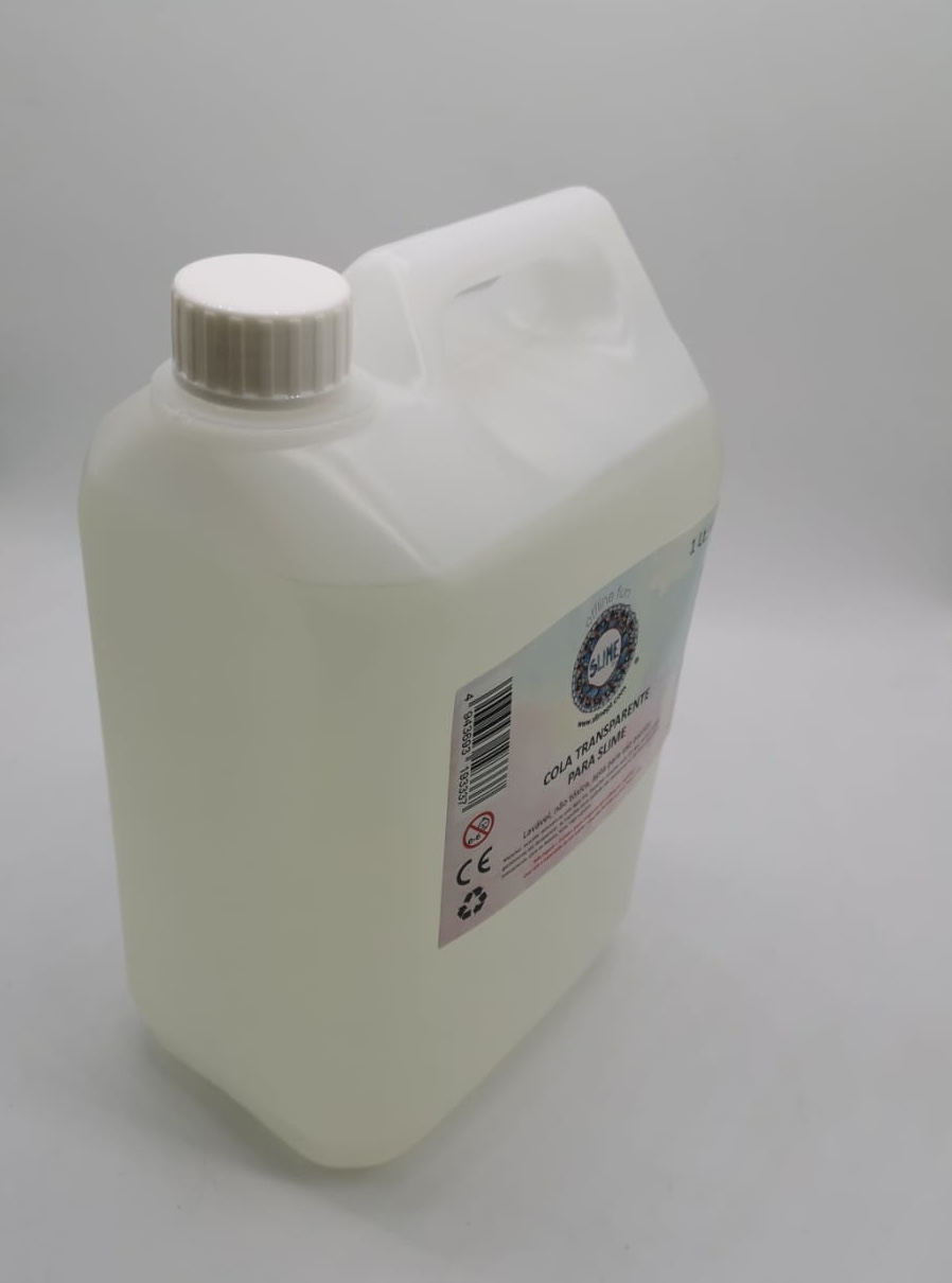 Recipiente plástico branco translúcido com tampa de rosca e etiqueta