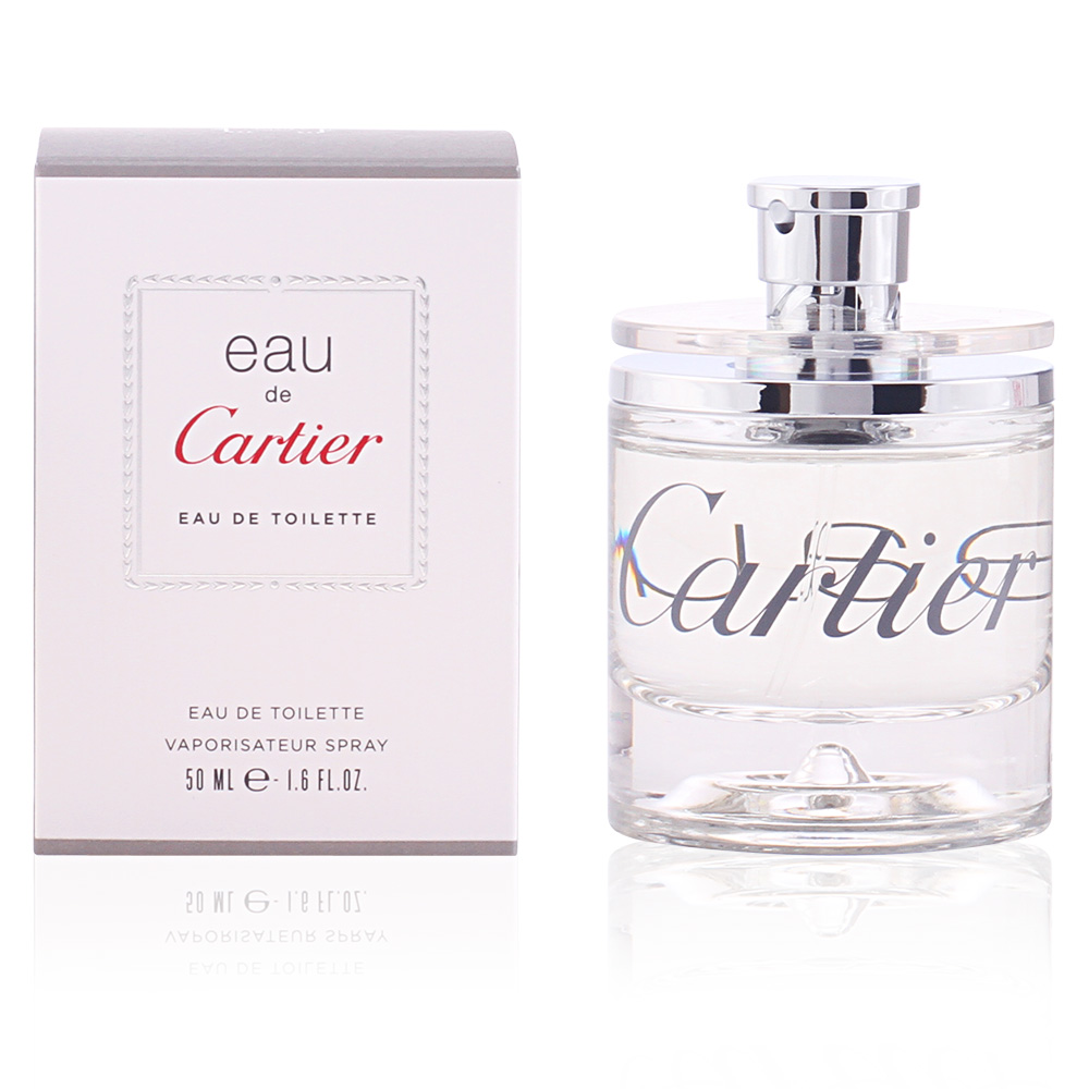 Cartier Eau de Cartier Eau De Toilette Vaporizador 50ml Frasco de perfume Eau de Cartier com caixa branca