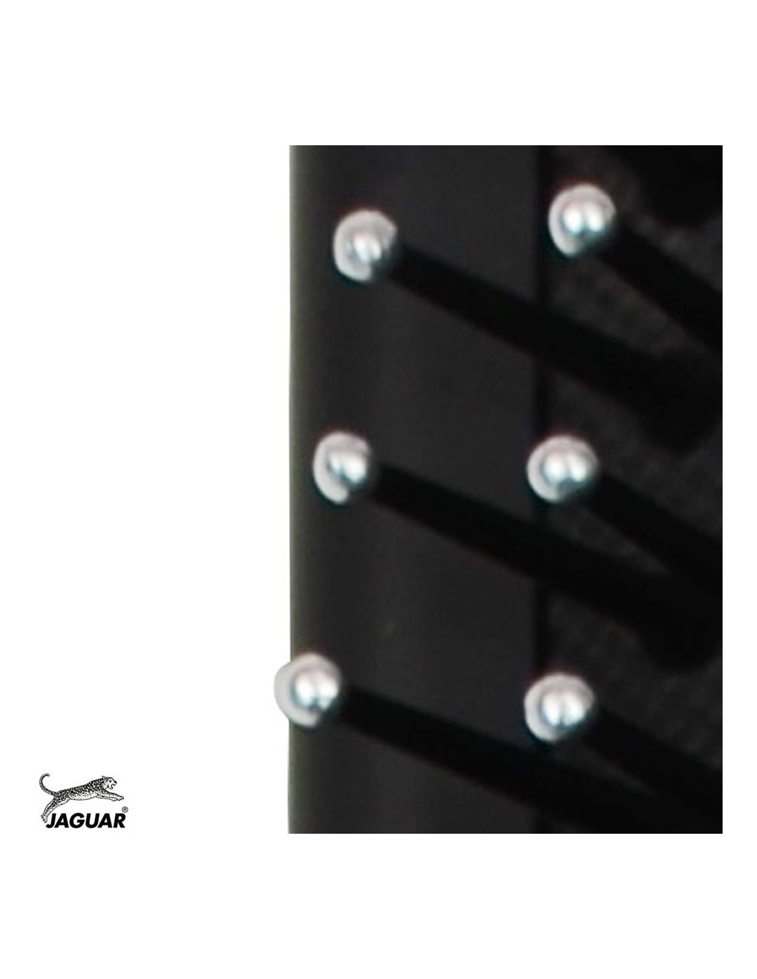 Jaguar Escova SP2 Paddel - SP Serie Escova preta com pontas metálicas e logótipo JAGUAR