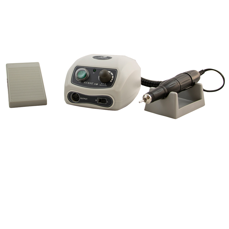 Weelko Micromotor 35000 RPM Equipamento elétrico com unidade controlo, pedal e caneta