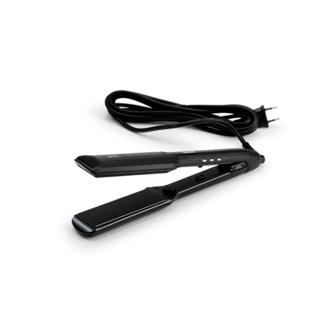 Jrl Forte Pro F440 Prancha de Cabelo Larga Midnight Shine Prancha alisadora de cabelo preta com cabo elétrico