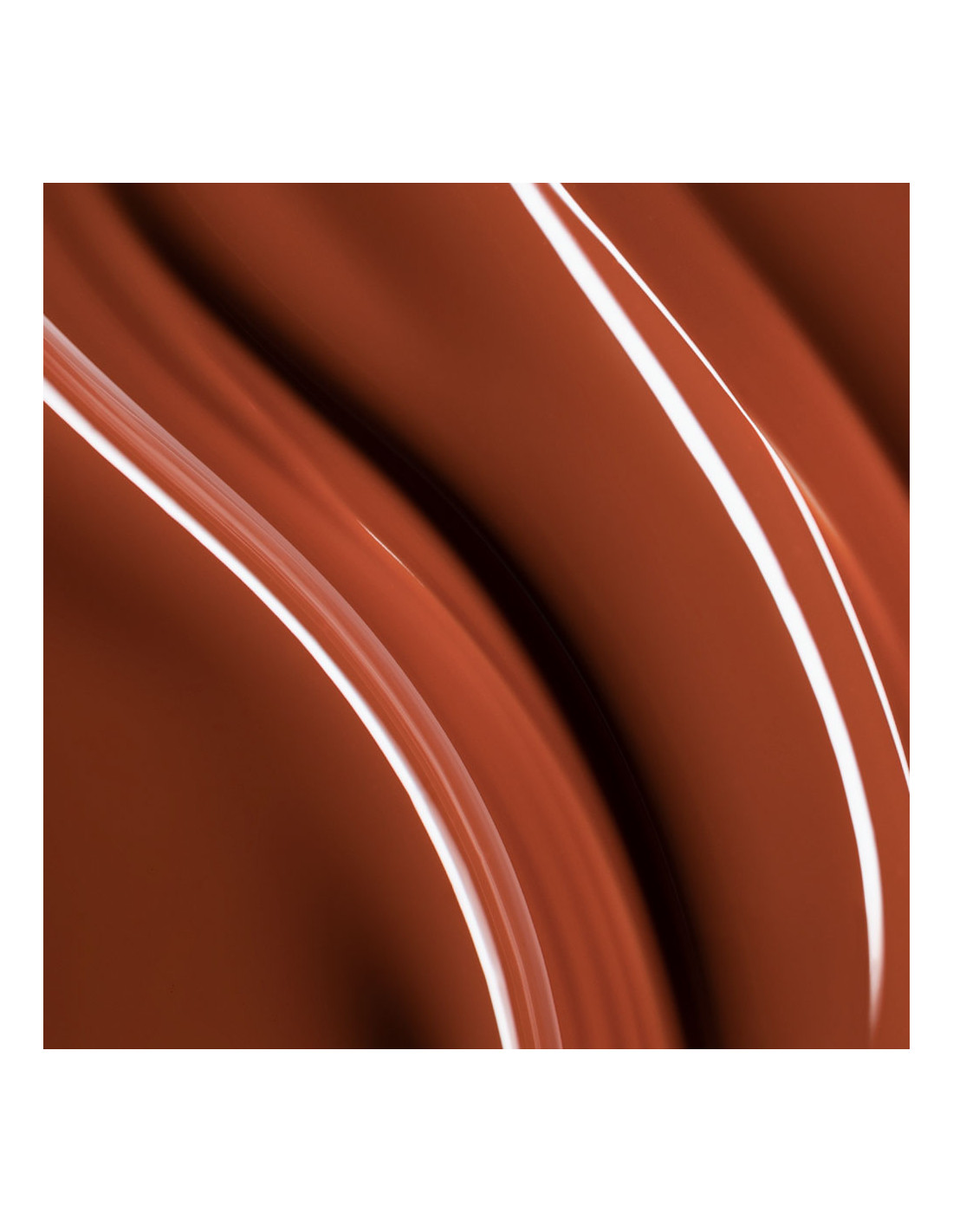 The Gel Polish Andreia Professional Retro Collection RT3 Textura líquida castanha brilhante em ondas