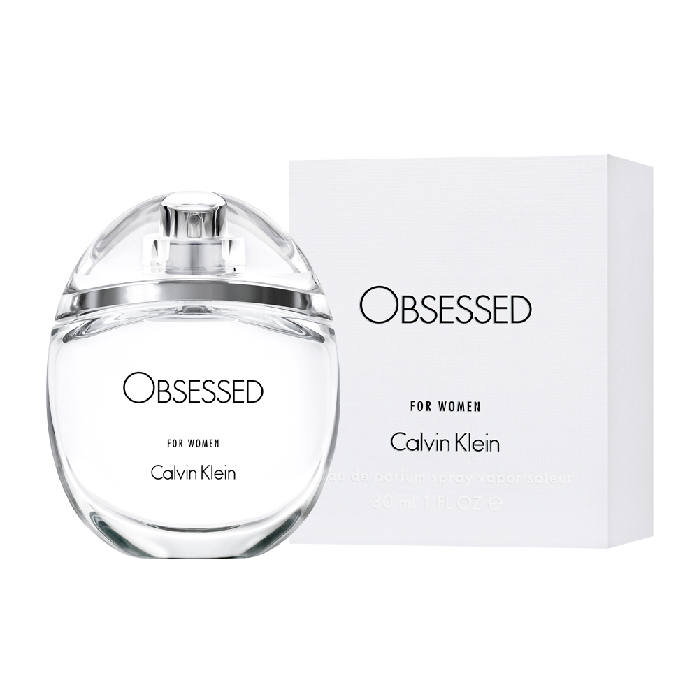 Calvin Klein Obsessed For Women Eau De Parfum Vaporizador 30ml Frasco de perfume Calvin Klein Obsessed para mulher com caixa branca