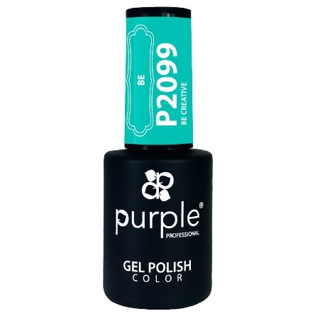 Purple Verniz Gel P2099 – BE CREATIVE 10ml Verniz de unhas gel azul turquesa Purple Professional