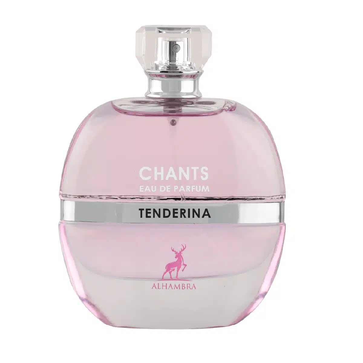Chants Tenderina | Maison Alhambra 100ml Frasco de perfume rosa translúcido CHANTS TENDERINA ALHAMBRA