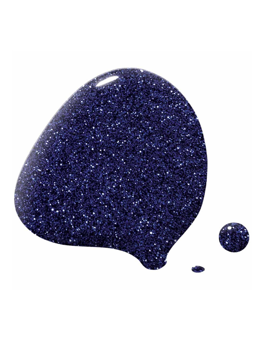 Verniz Gel A93 Ricki Parodi Enchanted Ribbons 10.5ml Mancha de verniz roxo escuro com brilho prateado