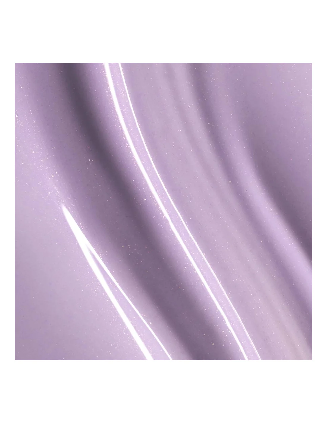 True Pure Gel Polish Andreia 0% Plastic T50 10.5ml Superfície líquida lilás brilhante com textura lisa