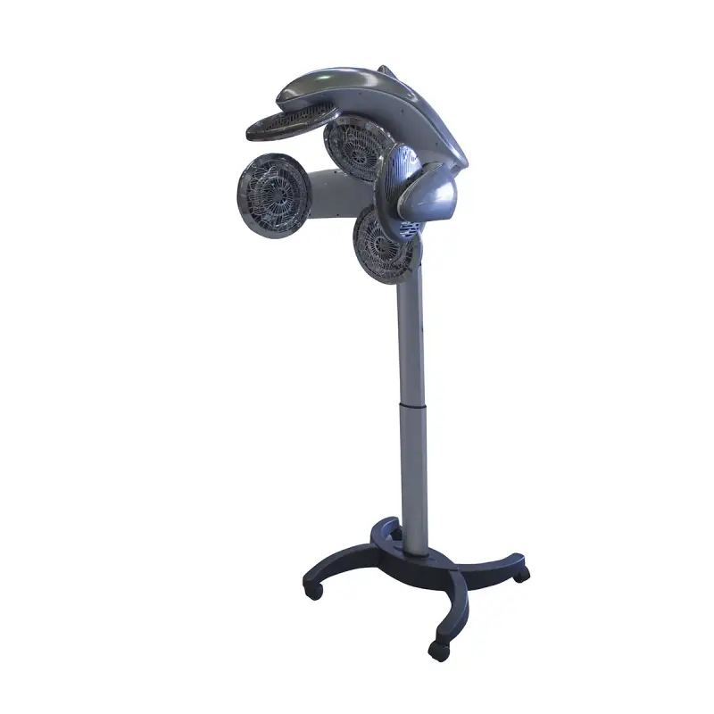 Futuramic acelerador e tratamento capilar Aparelho capilar com ventoinhas e base rodinhas