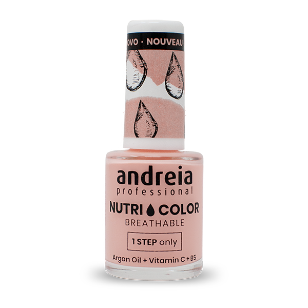 Andreia – Verniz Nutricolor – NC11 10,5ml Verniz de unhas Andreia Professional Nutri Color Breathable rosa
