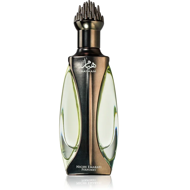 Niche Emarati Hayaam Eau de Parfum unissexo Frasco de perfume Niche Emarati Hayam