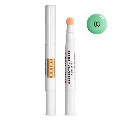 Andreia Face IMPERFECTION KILLER – Corrector 03 Corretor em caneta Alverde MAKEUP STUDIO IMPERFECTION KILLER CORRECTOR cor 03