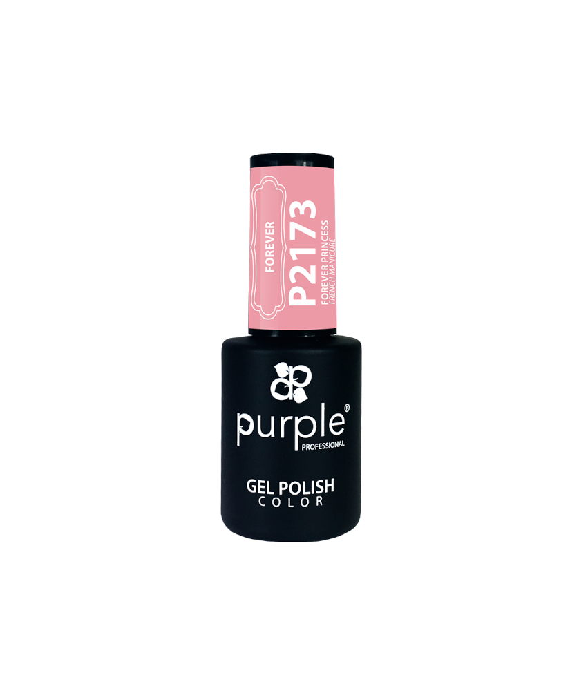 Purple Verniz Gel Respect Forever Princess 10ml P2173 Frasco de verniz gel para unhas Purple Professional modelo P2173 Forever