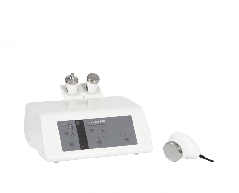 Weelko Ultra-Som Corpo e Rosto Equipamento estético branco com painel digital e acessórios metálicos