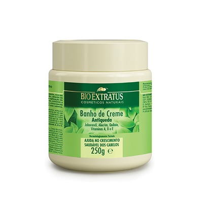 Bioextratus máscara Jaborandi 250ml Frasco de creme Bio Extratus Banho de Creme Antiqueda 250g