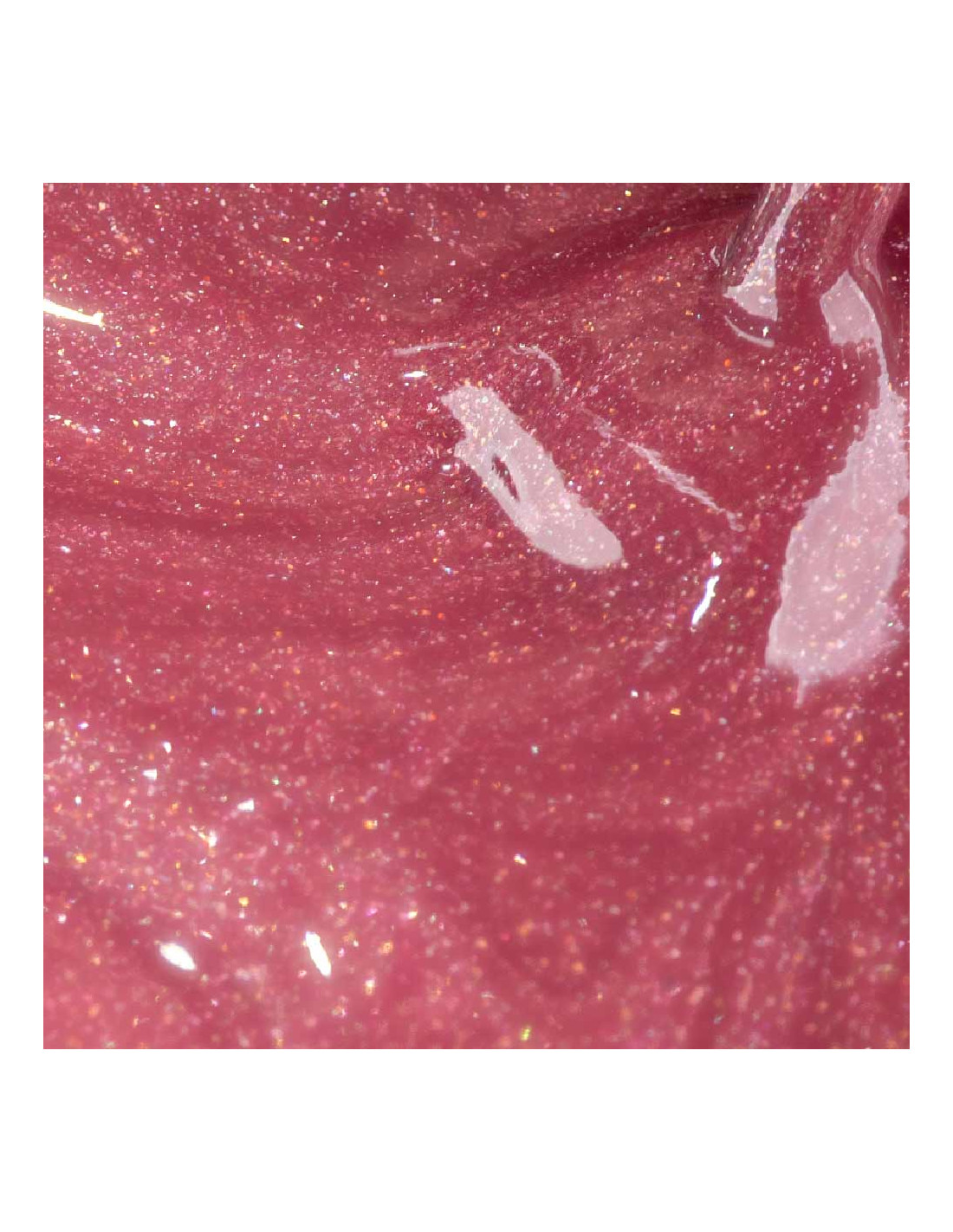 Verniz Gel Inocos A Million Dreams 15ml Agradecer Mais MD5 Textura líquida rosa brilhante com purpurina dourada