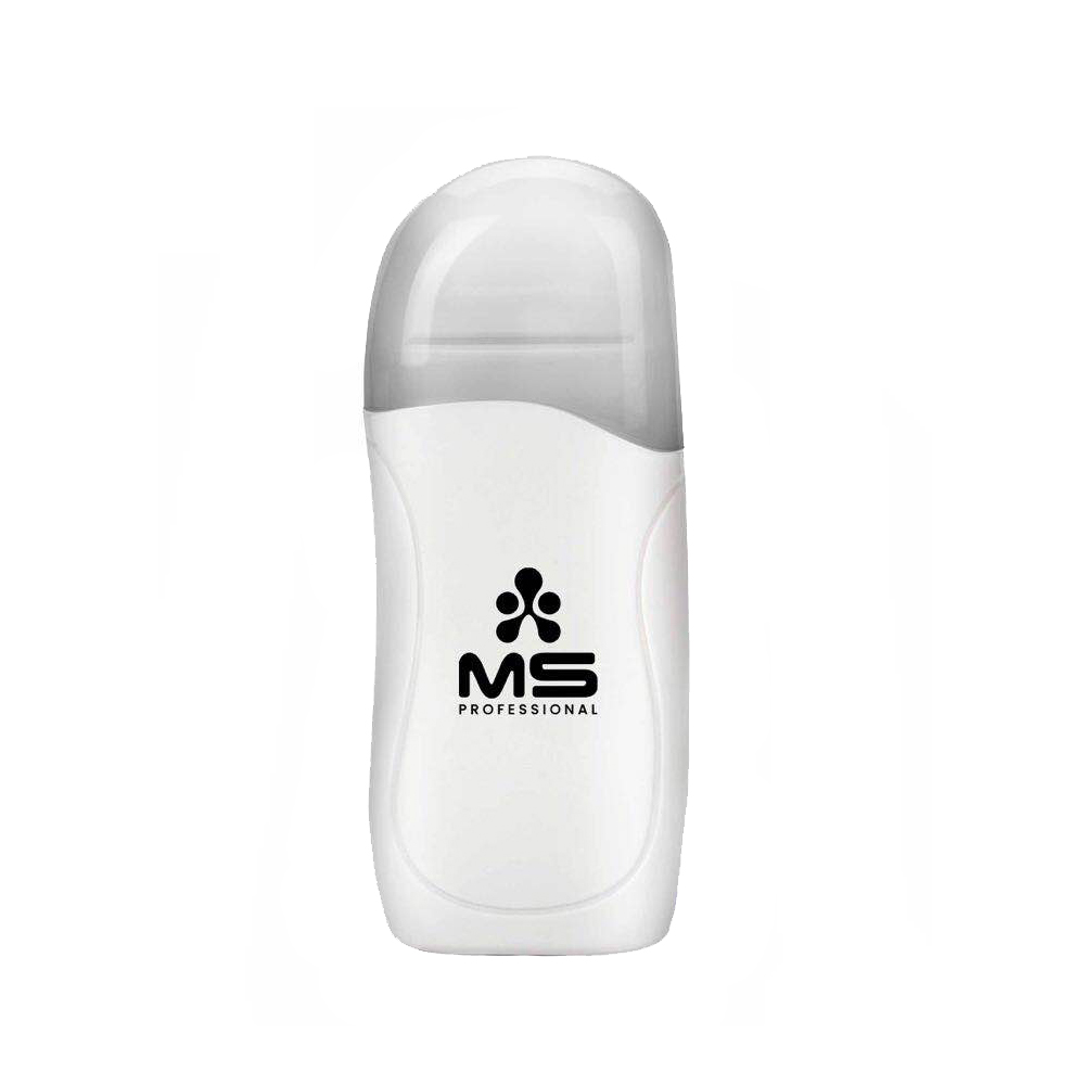 Mutual Smile Manipulo SingleWax Frasco branco de desodorizante com tampa cinza e texto MS PROFESSIONAL