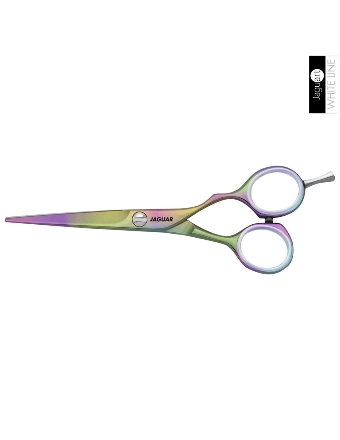 Jaguar Tesoura Sunshine - Jaguart White Line Tesoura para cabelo metálica iridescente com a marca JAGUAR
