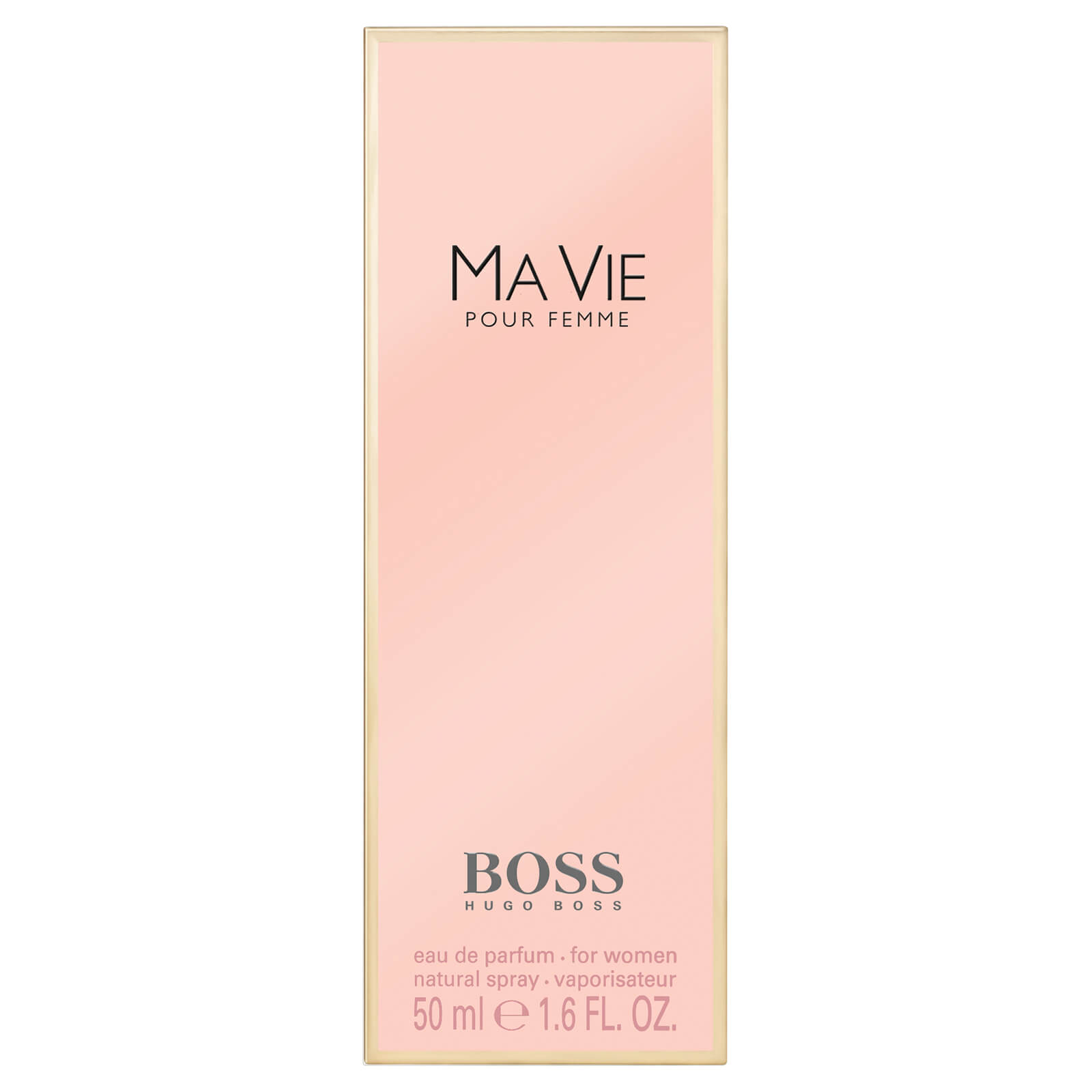 HUGO BOSS Ma Vie For Her Eau de Parfum 50ml Caixa de perfume rosa BOSS HUGO BOSS Ma Vie Pour Femme 50 ml