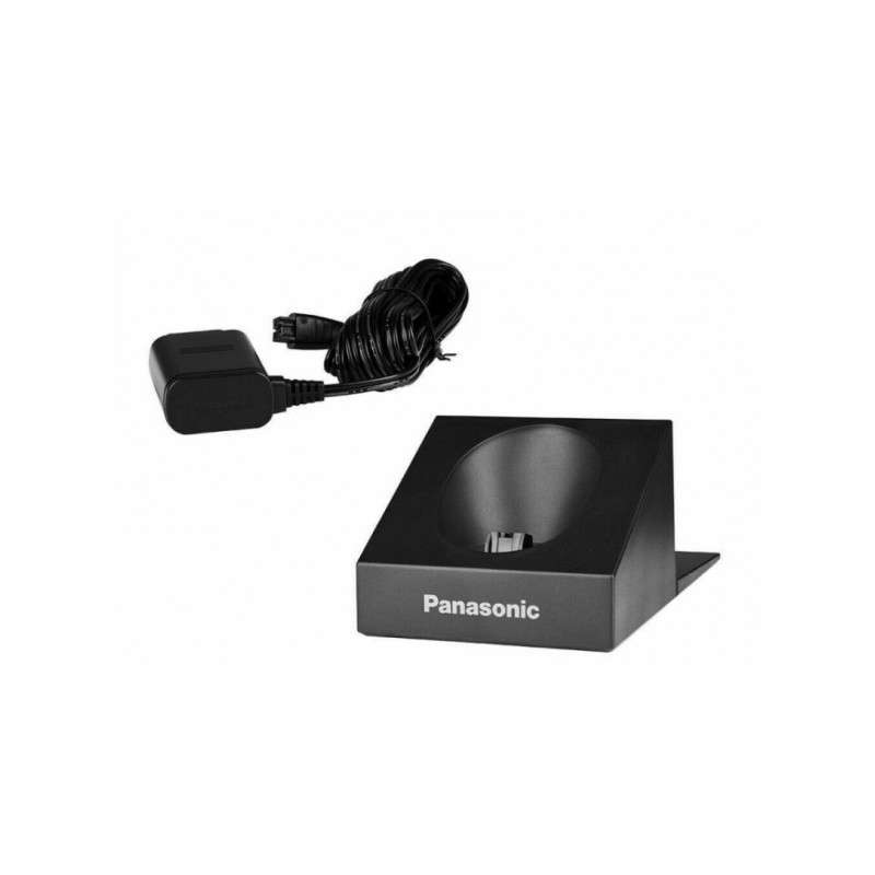MÁQUINA PANASONIC ER-HGP74 Base de carregamento Panasonic preta com cabo