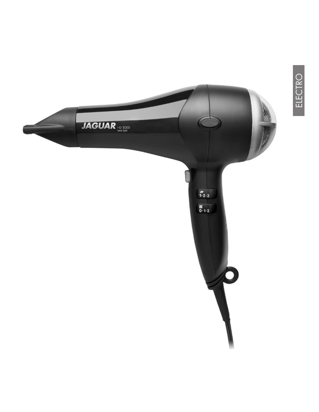 Jaguar Secador HD 5000 Ionic Light Secador de cabelo preto JAGUAR HD 1200