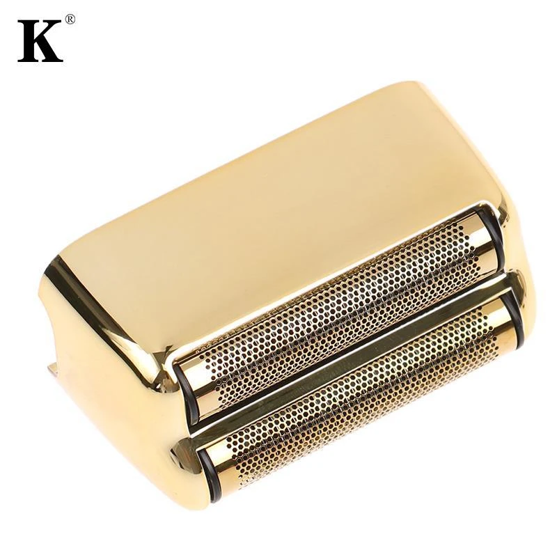 BABYLISS CABEÇA COMPLETA SHAVER COMPATÍVEL FXRF2GE Gold Cabeça de aparelho de barbear elétrico dourado com duas lâminas perfuradas