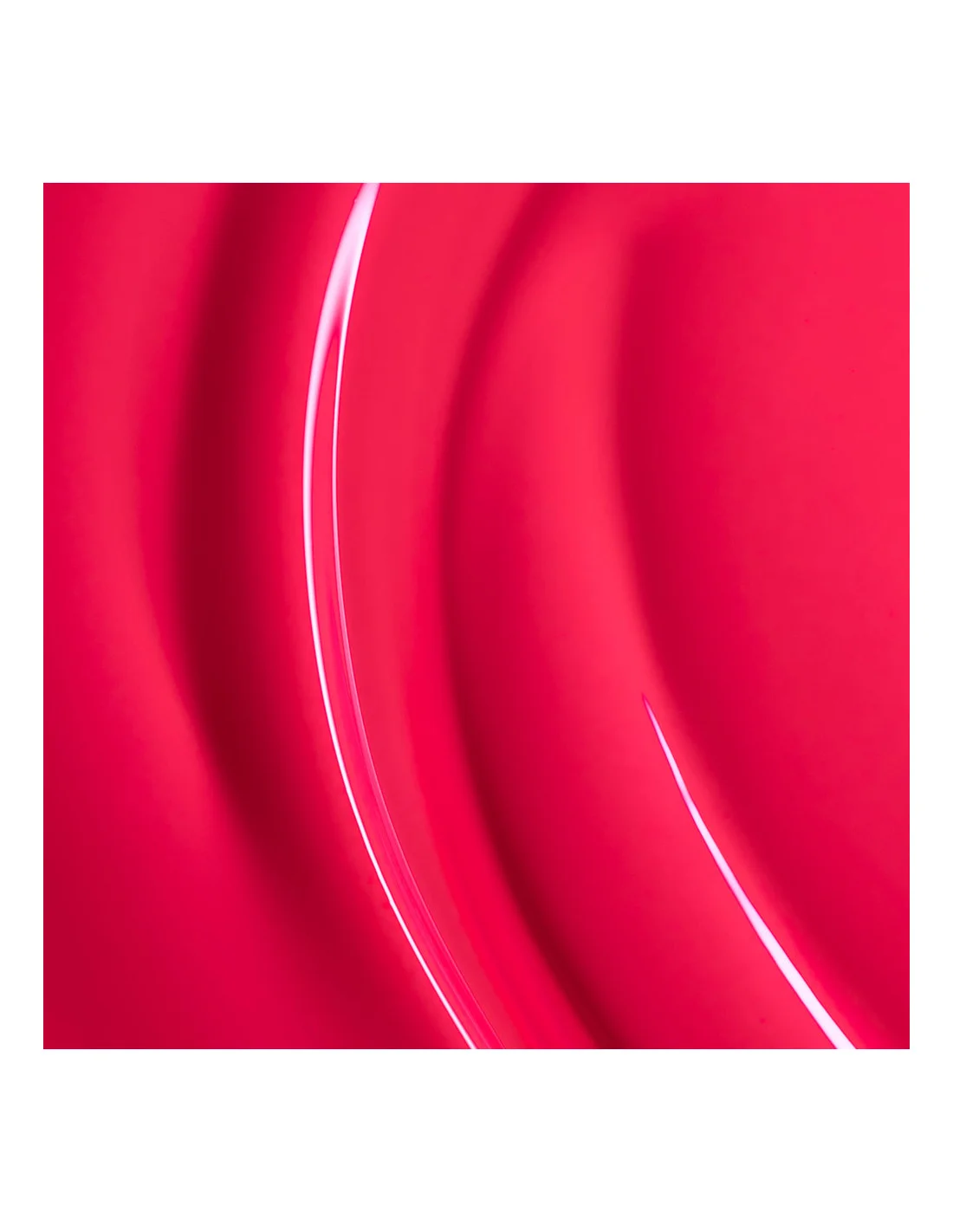 True Pure Gel Polish Andreia 0% Plastic T23 10.5ml Linhas curvas brilhantes em fundo rosa